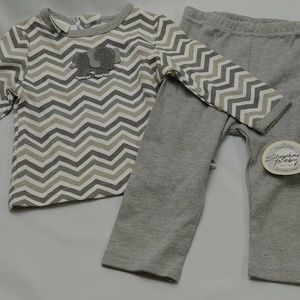 Stephan Baby 2pc Set boy/girl 12-18m NWT